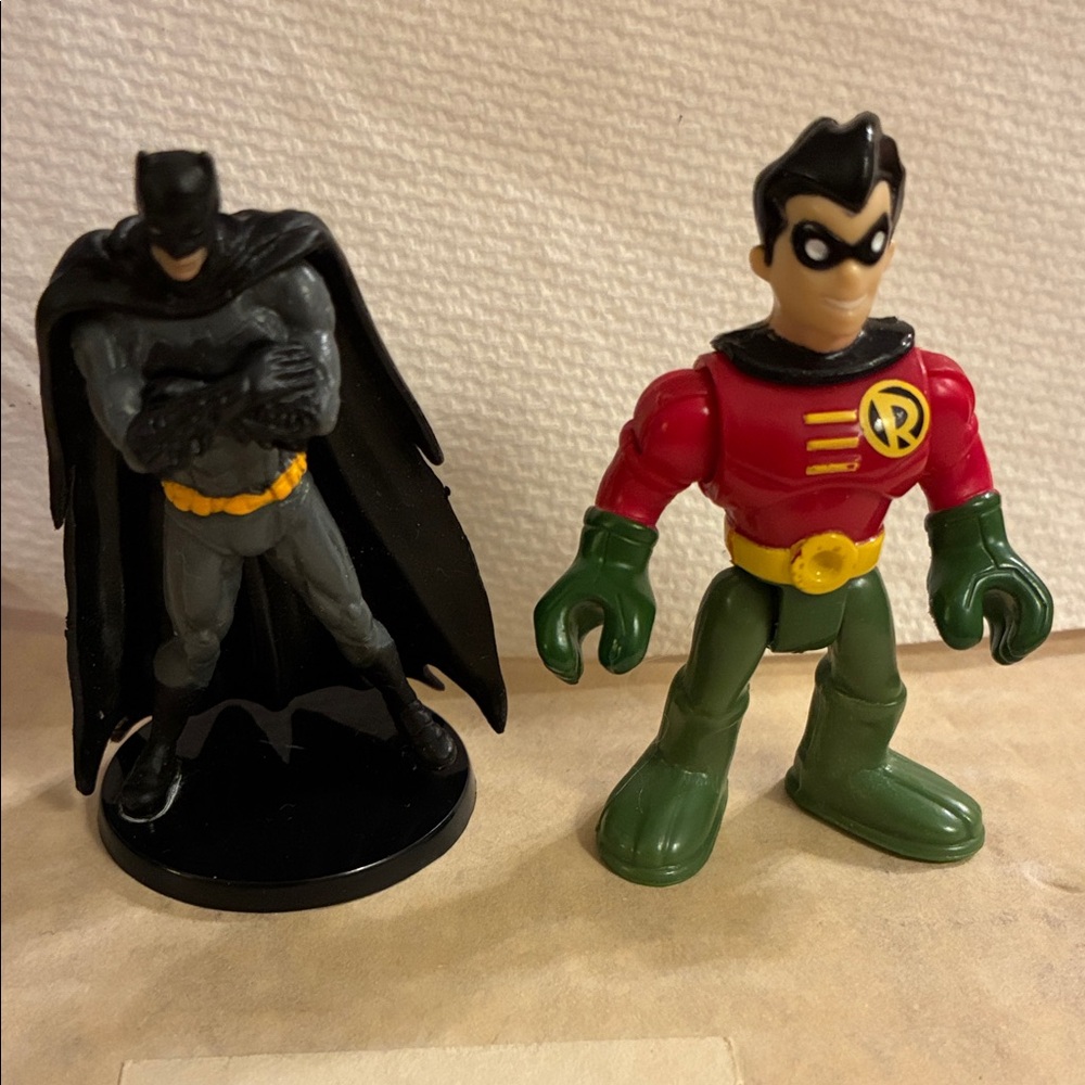 Batman and Robin Action Figures Set DC Comics